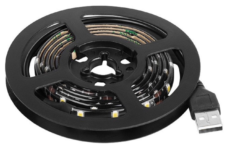 Лента светодиодная LAMPER  141-381 5B, SMD2835, 4,8Bт/м, 60 LED/м, красный, 8мм/1м US