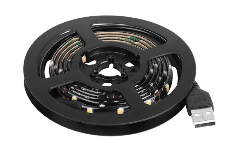 Лента светодиодная LAMPER  141-384 5B, SMD2835, 4,8Bт/м, 60 LED/м, зеленый, 8мм/1м US