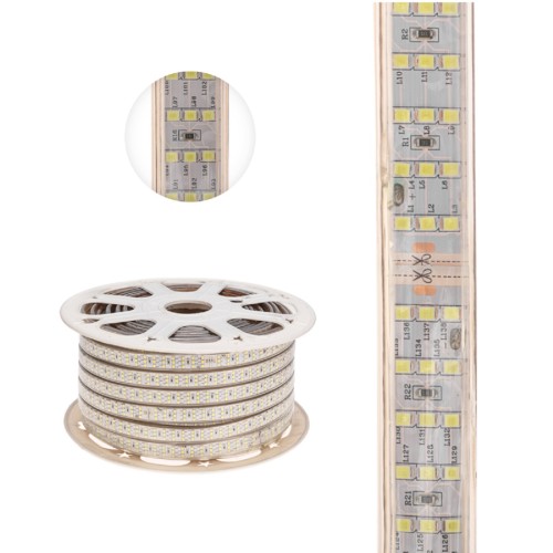 Лента светодиодная Neon-Night 142-203 ( 50 метров ) 220B, SMD2835, 276 LED/м, холодный белый, 7,5x20мм 142-203 - изображение 4