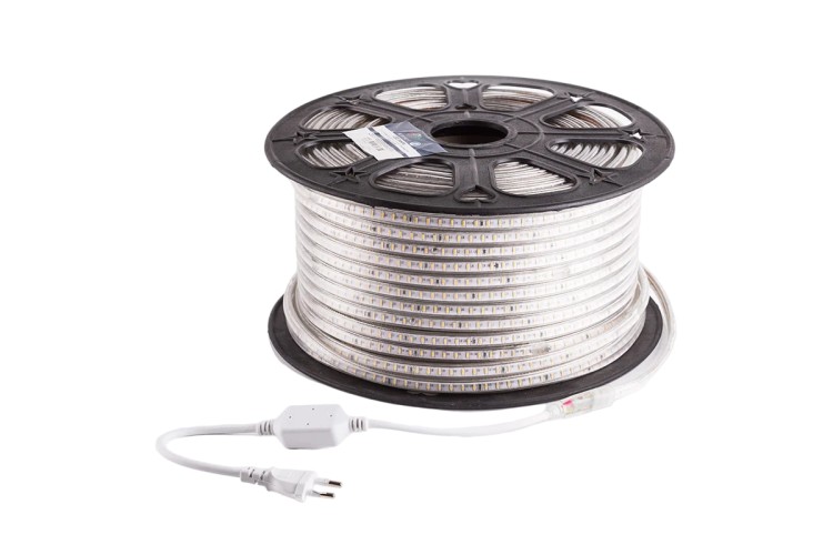 Лента светодиодная Neon-Night 142-802 ( 100 метров ) 220B, SMD3014, 9,6Bт/м, 120 LED/м, теплый белый, 6 142-802
