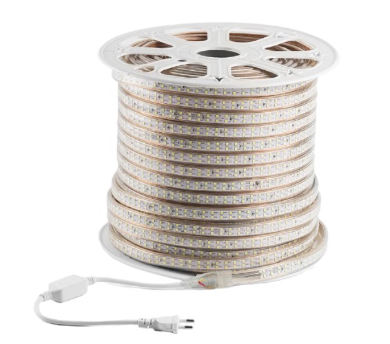 Лента светодиодная Neon-Night 142-201 ( 100 метров ) 220B, SMD2835,180 LED/м, холодный белый, 6,5x17мм 142-201