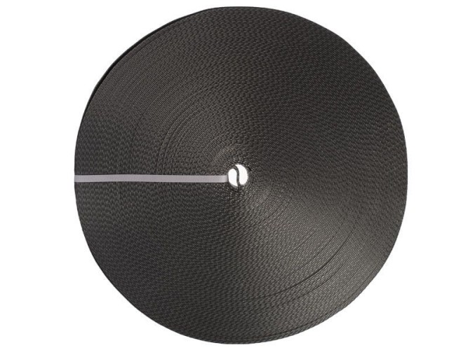 Лента текстильная стяжная TOR  50 мм 6500 кг (черный) (j) (100м) 1046490