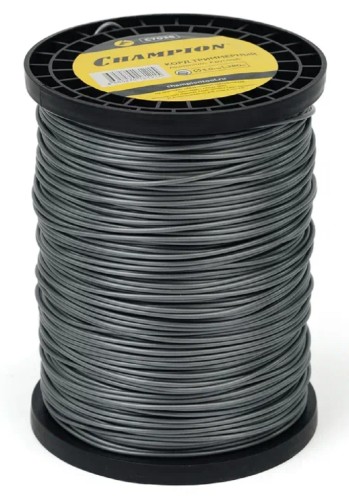 Леска триммерная CHAMPION Aluminium 3.0мм/ 280м круг (C7038) C7038