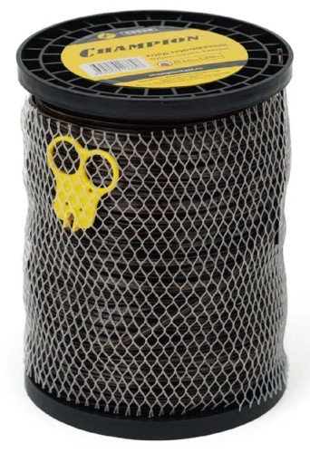 Леска триммерная CHAMPION C5068 nylplus square 3.0мм*236м (квадрат)+нож