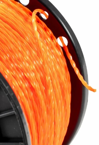 Леска триммерная CHAMPION C7014 twisted square 2.4мм*245м (витой квадрат)+нож - изображение 3