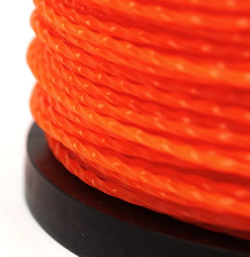 Леска триммерная CHAMPION C7018 twisted square 2.4мм*450м (витой квадрат)+нож - изображение 2