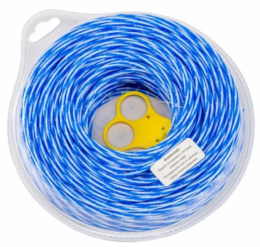 Леска триммерная CHAMPION Sky-cutter 3.0мм/ 56м витой квадрат (C7059) C7059 - изображение 2