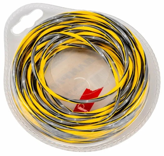 Леска триммерная CHAMPION Tornado 3.0мм/ 12м витой квадрат (C7052) C7052 - изображение 2