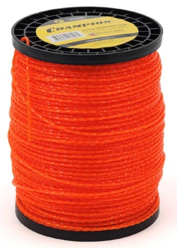 Леска триммерная CHAMPION Twisted Square 3.0мм/300 витой квадрат (C7019) C7019