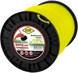 Леска триммерная DDE Classic line (4,0 ммх180 м; круг; желтая) 793-275