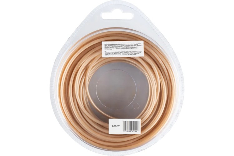 Леска триммерная Denzel ALUFLEX армированная алюминием круглая, 3,0 мм х15 м. 96832 - изображение 3