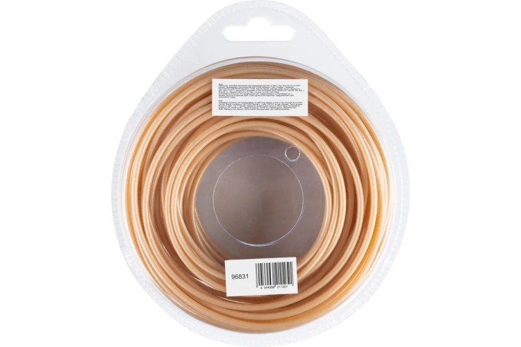 Леска триммерная Denzel ALUFLEX армированная алюминием круглая, 2,7 мм х 15 м. 96831 - изображение 3