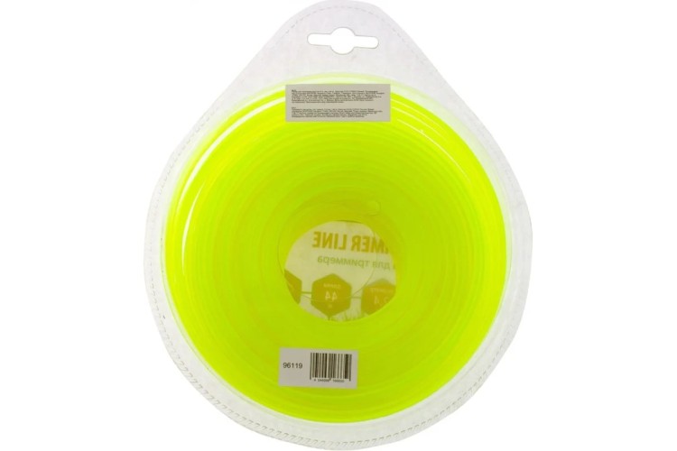 Леска триммерная Denzel FLEX CORD круглая 2,4 мм х 44 м. 96119 - изображение 2