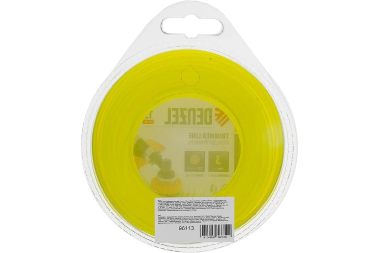 Леска триммерная Denzel FLEX CORD звезда 3 мм х 15 м. 96113 - изображение 2
