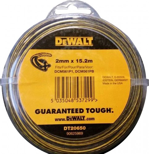 Леска триммерная DeWALT DT 20650-QZ DT20650-QZ