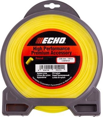 Леска триммерная ECHO 2.0мм/ 130м Round Line (круглая) C2070121