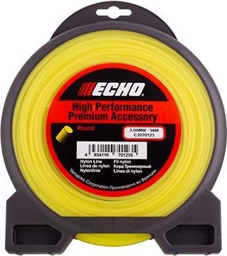Леска триммерная ECHO Round Line 3,0мм/ 56м круг (C2070123) C2070123
