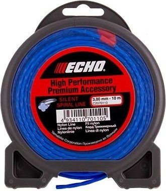 Леска триммерная ECHO Silent Spiral Line 3,0мм/ 10м витая (C2070110) C2070110