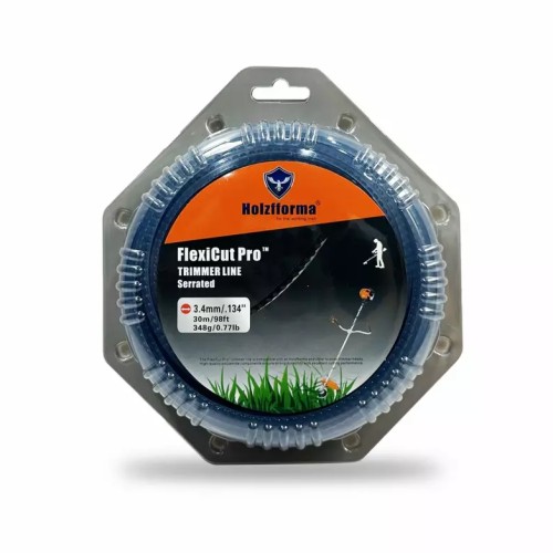 Леска триммерная HOLZFFORMA FlexiCut Pro 3.4x30m звездочка SR003430PRO
