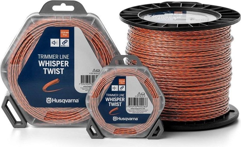 Леска триммерная HUSQVARNA 2.7 мм/10 м Whisper Twist в блистере (5976691-30) 5976691-30