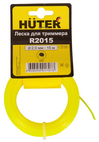 Леска триммерная HUTER R2015 (круг) 71/1/9