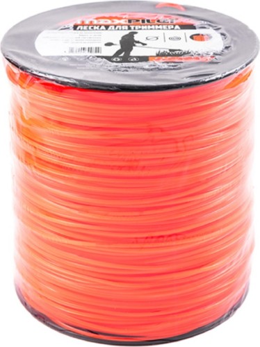 Леска триммерная MAXPILER MLS-32405N 2.4мм*5lb, звезда, 550м