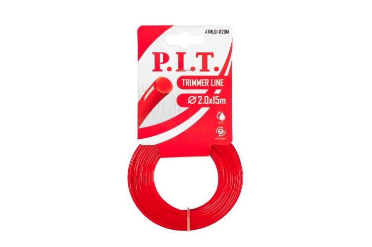 Леска триммерная P.I.T. ATML01-R20M круг 15 мx2,0 мм