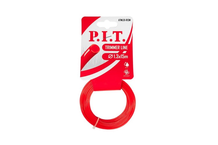 Леска триммерная P.I.T. ATML01-R13M круг 15 мx1,3 мм