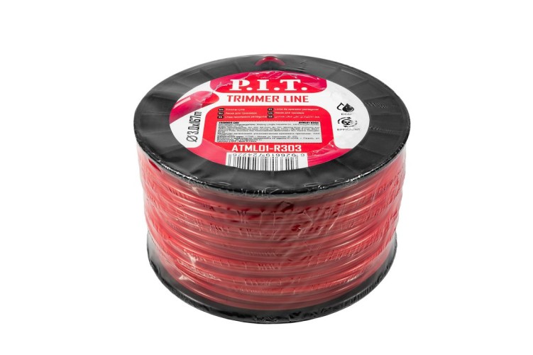 Леска триммерная P.I.T. MLR-33003N 3.0mm*3lb, круг, бухта 167м