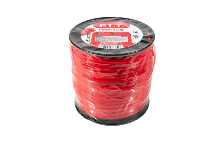Леска триммерная P.I.T. MLS-33005N 3.0mm*5lb, звезда, бухта 368м