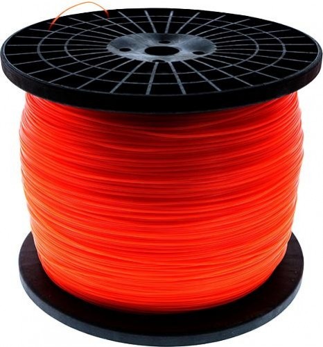 Леска триммерная СОЮЗ ТЛ3535-2.0-0-2490 круг, оранжевый, промбухта.