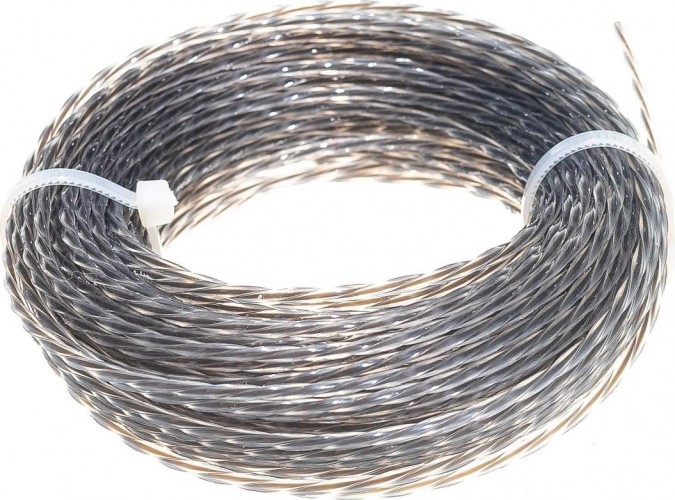 Леска триммерная Sturm ТЛ3535-2.0-7-3110 семигранник металлик, промбухта.