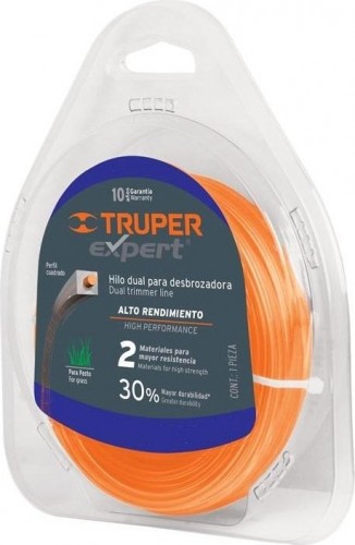 Леска триммерная TRUPER HDU-15-80 49.2 FT, 5/64" 15957