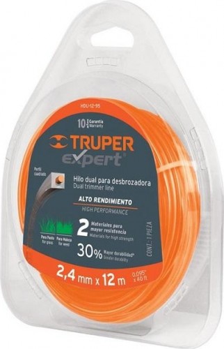 Леска триммерная TRUPER HDU-12-95 39.3 FT, 3/32" 15958
