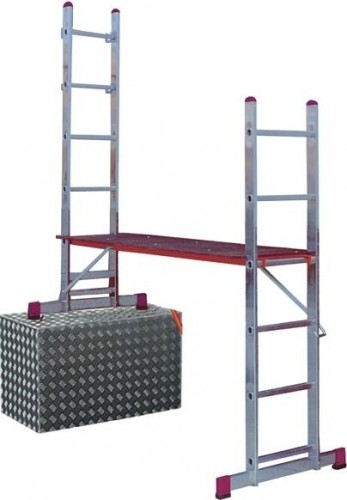 Лестничные подмости KRAUSE CORDA 2х7 080103