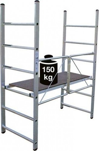 Лестничные подмости KRAUSE CORDA 2,9 м складывающиеся 916198