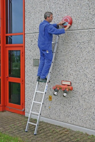 Лестница приставная KRAUSE STABILO  9 ступеней с перекладинами 127037 - изображение 3