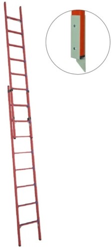 Лестница приставная стеклопластиковая раздвижная Антиток ЛСПРД-5,0 ЕМГ (евро, мягкий грунт) 471576