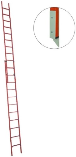 Лестница приставная стеклопластиковая раздвижная Антиток ЛСПРД-7,0 ЕМГ (евро, мягкий грунт) 471579