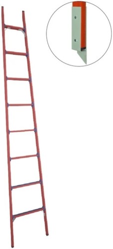Лестница приставная стеклопластиковая Антиток ЛСПД-3,0 ТМГ (телеком, мягкий грунт) 471560
