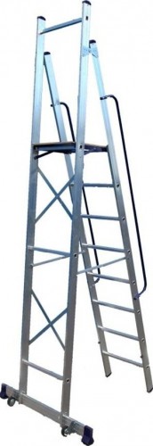 Лестница с платформой АЛЮМЕТ АРЕ 1408 APE1408 - изображение 2