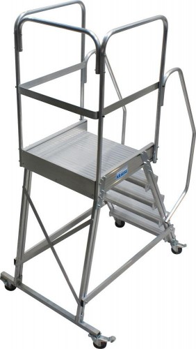 Лестница с платформой KRAUSE CORDA 5 ступени, передвижная 820037 820037 - изображение 3