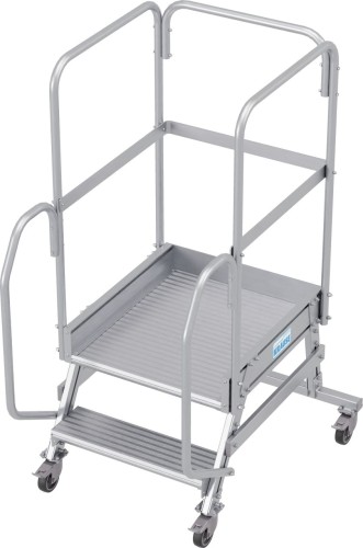 Лестница с платформой KRAUSE CORDA 2 ступени, передвижная 820006 - изображение 2