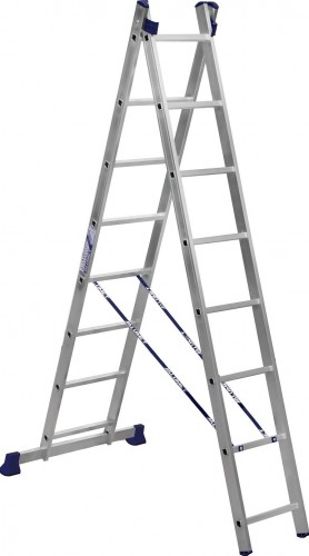 Лестница-стремянка двухсекционная АЛЮМЕТ 5208 2х 8 H2 5208