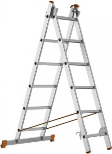 Лестница-стремянка двухсекционная Sarayli 2х 6 4206
