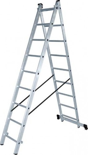 Лестница-стремянка двухсекционная ВИХРЬ ЛА 2х 9 73/5/1/24