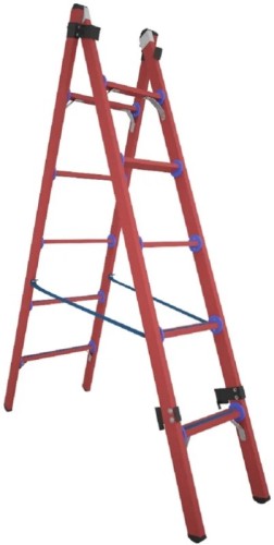 Лестница-стремянка стеклопластиковая Антиток двухсекционная ССД-У 2х5 МГ (мягкий грунт) 413797 - изображение 2
