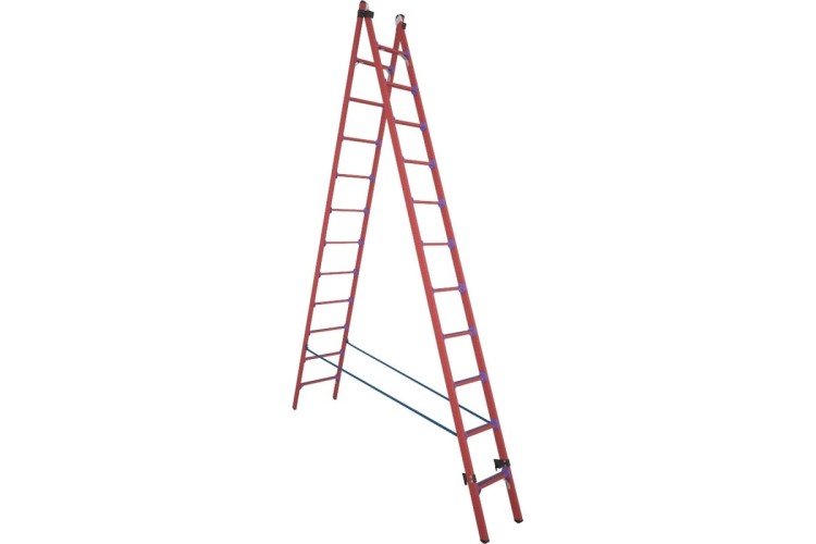 Лестница-стремянка стеклопластиковая Антиток двухсекционная ССД-У 2х11 266491