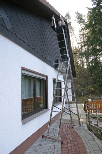 Лестница-стремянка трехсекционная KRAUSE CORDA 3х11 010421