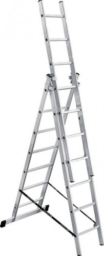 Лестница-стремянка трехсекционная Biber 98207 3х7 тов-077074 - изображение 2